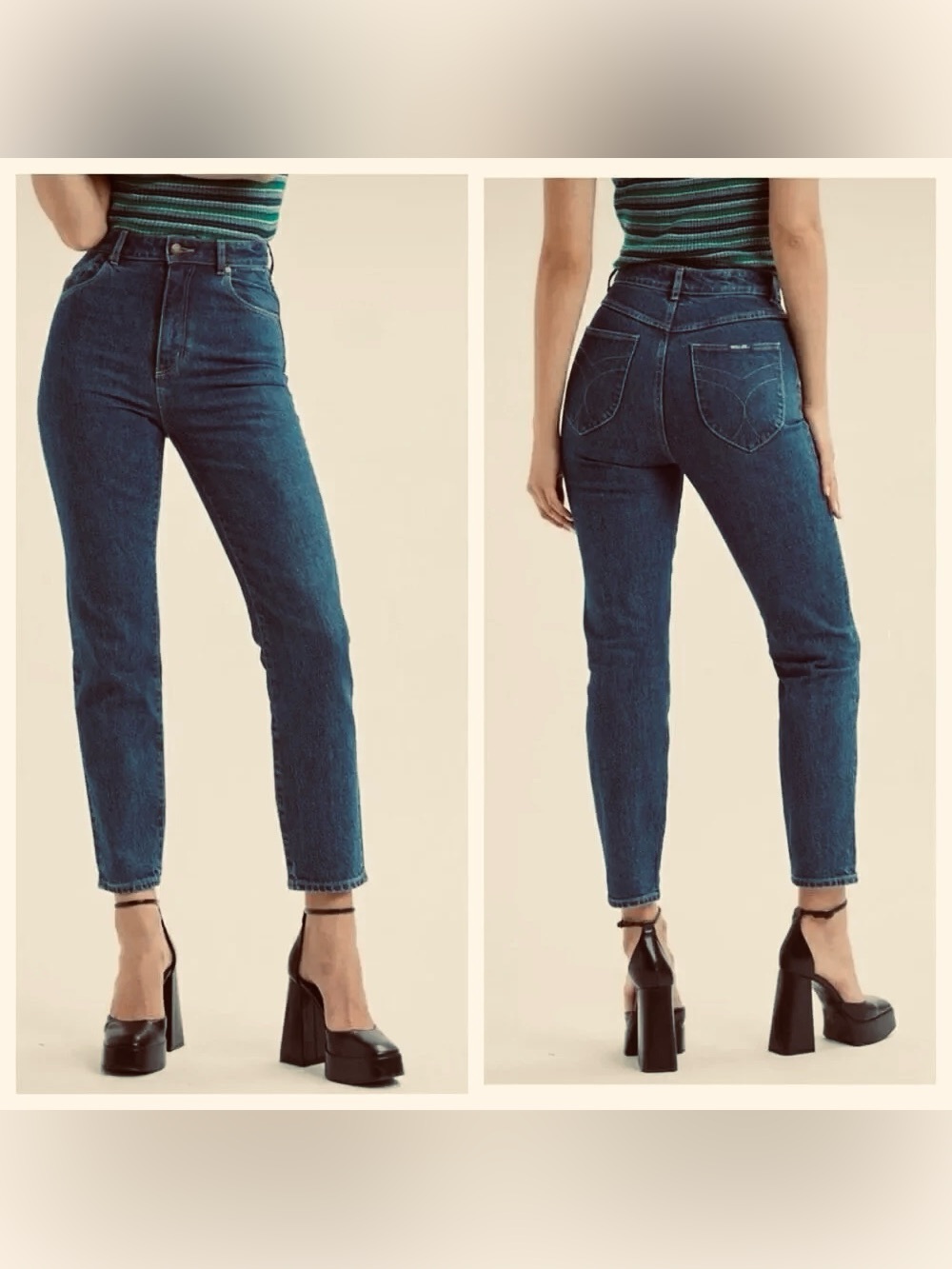Rolla’s. Dusters High Rise Slim Jean. Dark Wash. size 27.